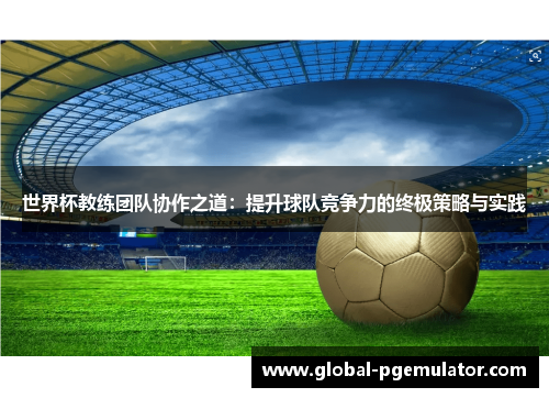 世界杯教练团队协作之道：提升球队竞争力的终极策略与实践