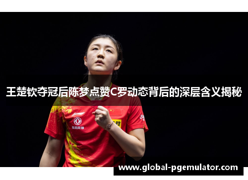 王楚钦夺冠后陈梦点赞C罗动态背后的深层含义揭秘