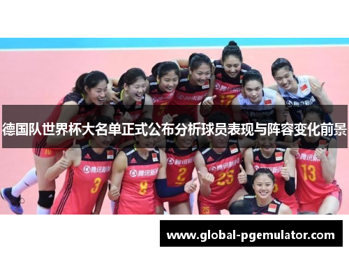 德国队世界杯大名单正式公布分析球员表现与阵容变化前景