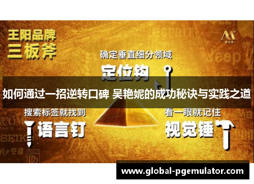 如何通过一招逆转口碑 吴艳妮的成功秘诀与实践之道